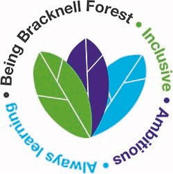 Logo - Being Bracknell Forest - Inclusive - Ambitious - Always learning