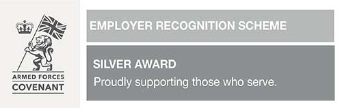 logo: armed forces covenant silver award