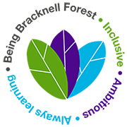 logo: Being Bracknell Forest, inclusive, ambitious, always learning