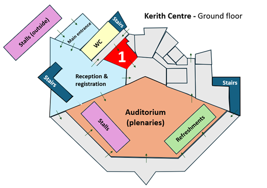 Kerith centre ground floor map