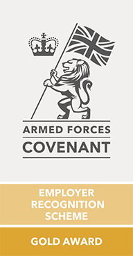 Logo: Armed forces covenant gold award