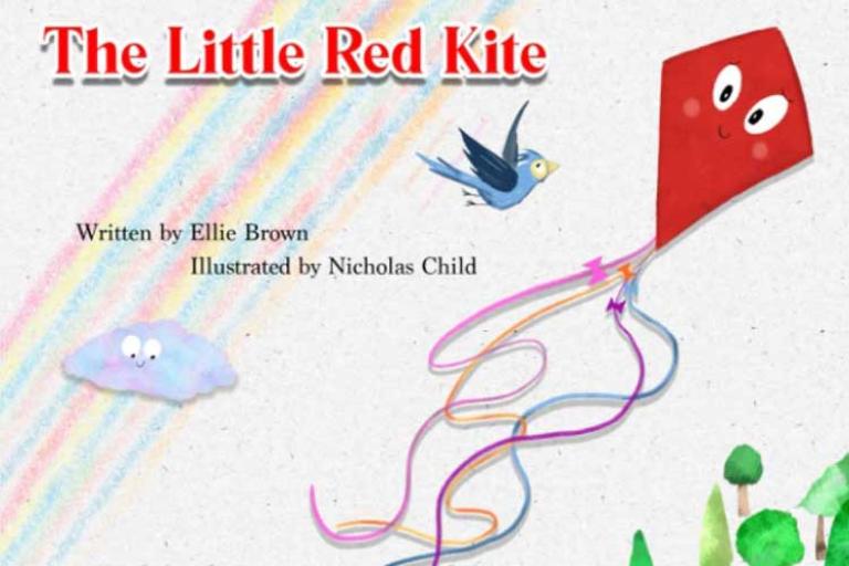 book cover - the little red kite