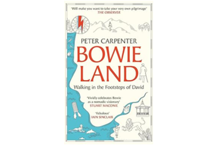Book cover: Bowieland by Peter Carpenter