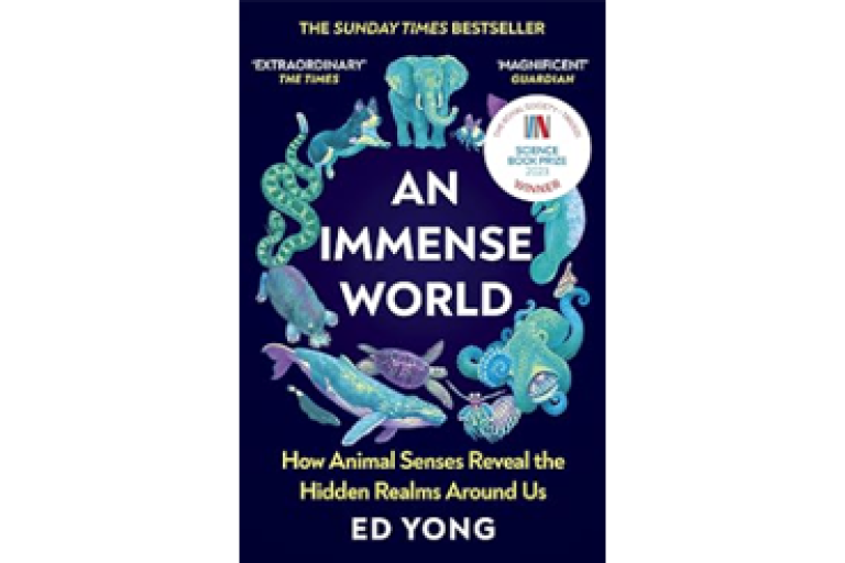 Book cover: An immense world