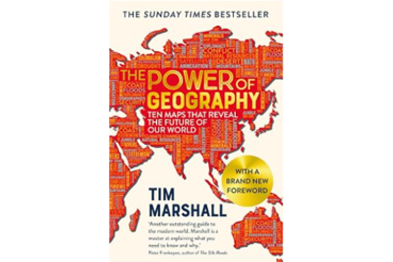 Book cover: The power of geography