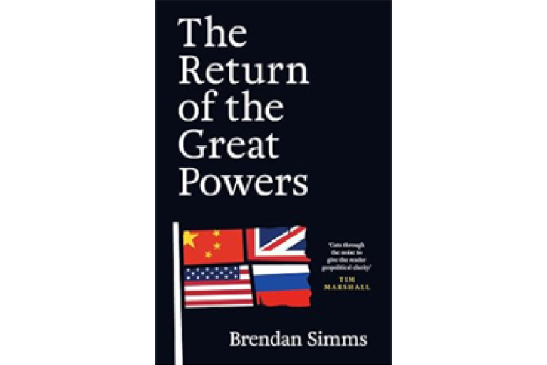 Book cover: The return of the great powers