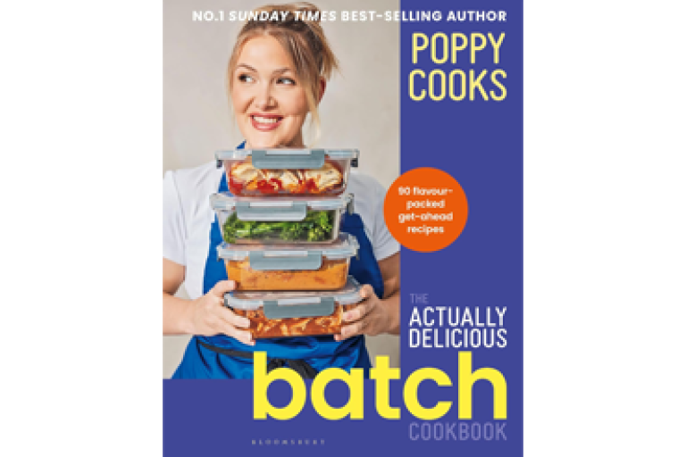 Cover: Poppy Cooks: the actually delicious batch cookbook by Poppy O'Toole 
