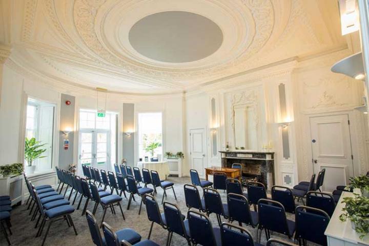The Haversham room at South Hill Park