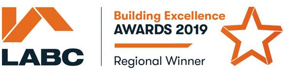 LABC logo for regional building excellence award winner 2019