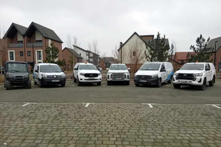 Full rangers fleet parked up