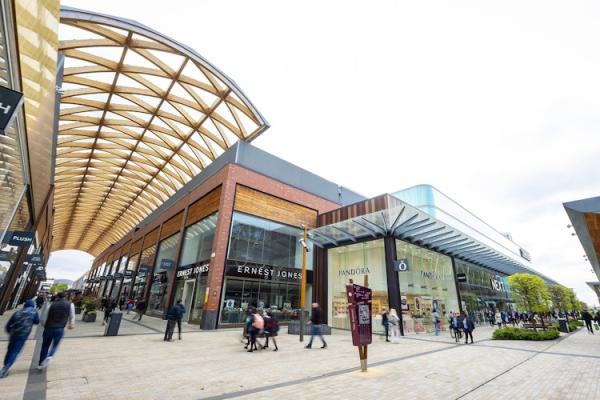 The Lexicon shopping centre in Bracknell.