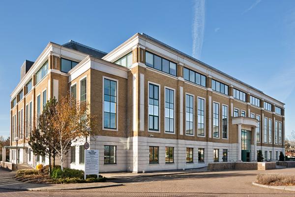 Arlington square office building in Bracknell Forest